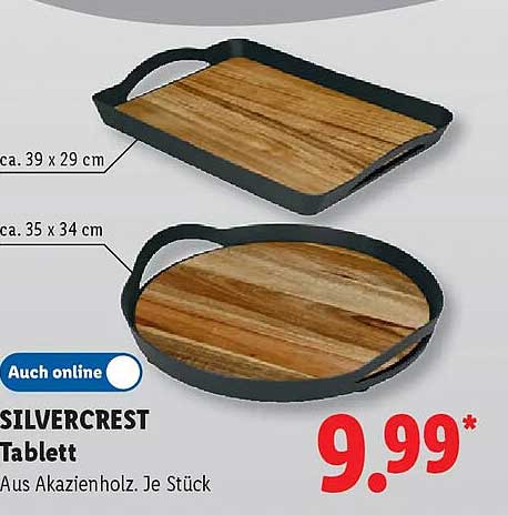 SILVERCREST Tablett