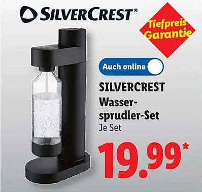 SILVERCREST Wassersprudler-Set Je Set