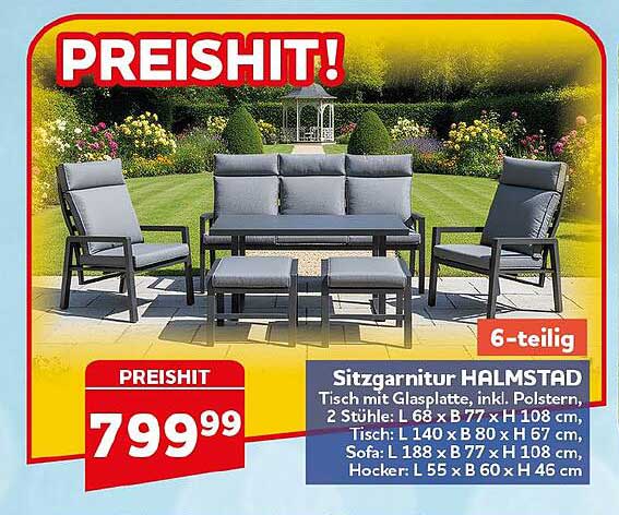 Sitzgarnitur HALMSTED
