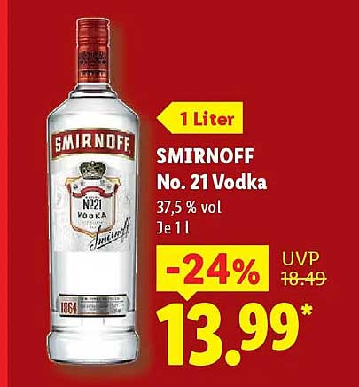 SMIRNOFF No. 21 Vodka