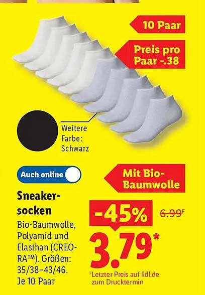 Sneaker-socken