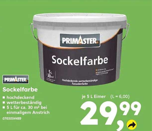 Sockelfarbe