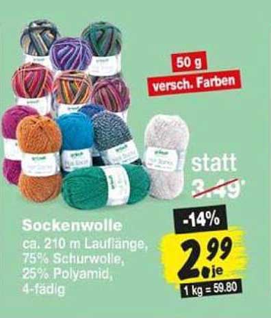 Sockenwolle