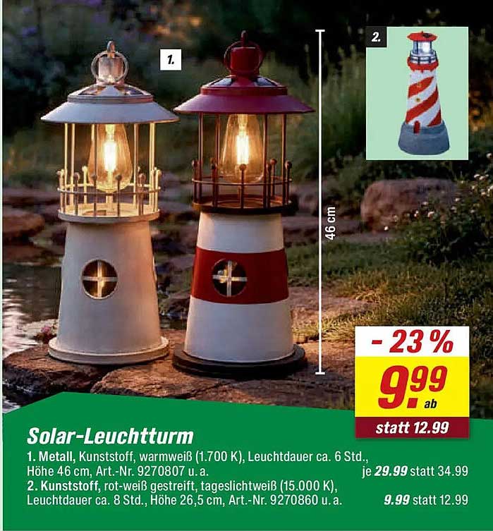 Solar-Leuchtturm
