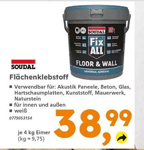 SOUDAL Flächenklebstoff