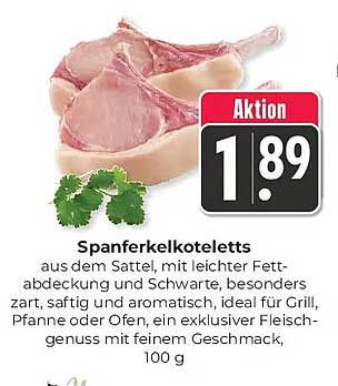 Spanferkelkoteletts