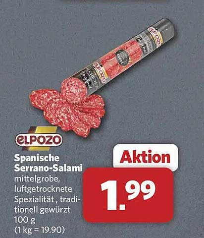 Spanische Serrano-Salami