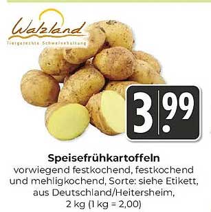 Speisefrühkartoffeln