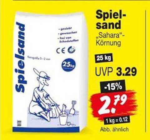 Spiel-sand „Sahara“-Körnung