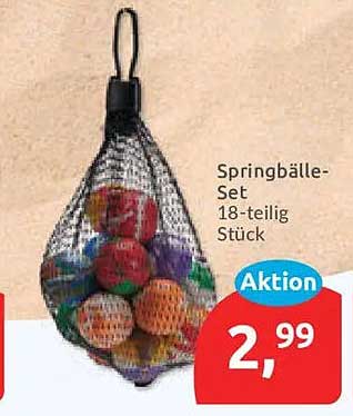 Springbälle-Set 18-teilig Stück