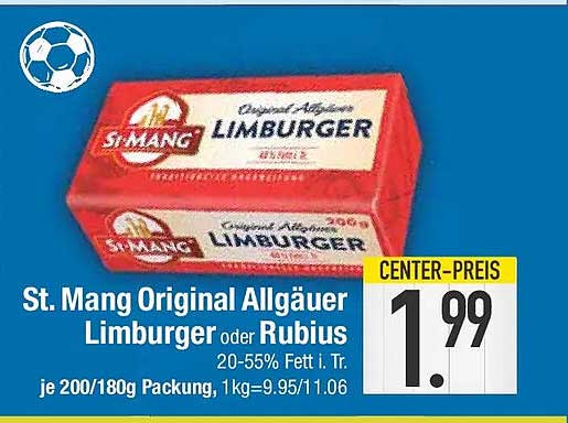 St. Mang Original Allgäuer Limburger oder Rubius