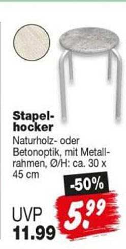 Stapelhocker