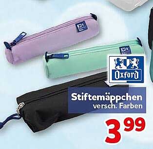 Stiftemäppchen versh. Farben