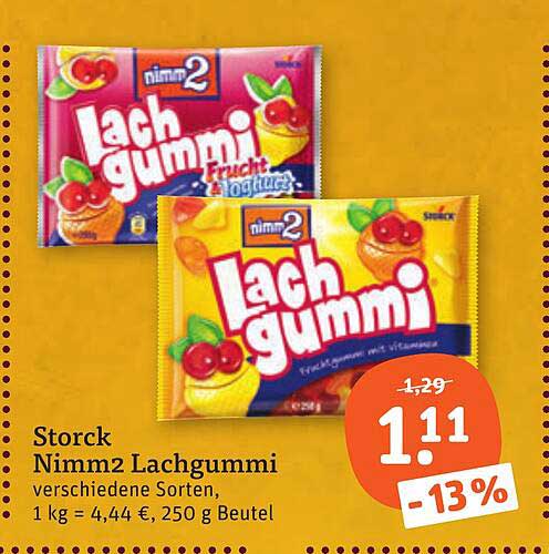 Storck Nimm2 Lachgummi verschiedene Sorten