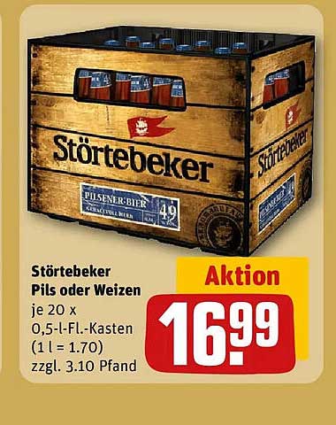 Störtebeker Pils oder Weizen