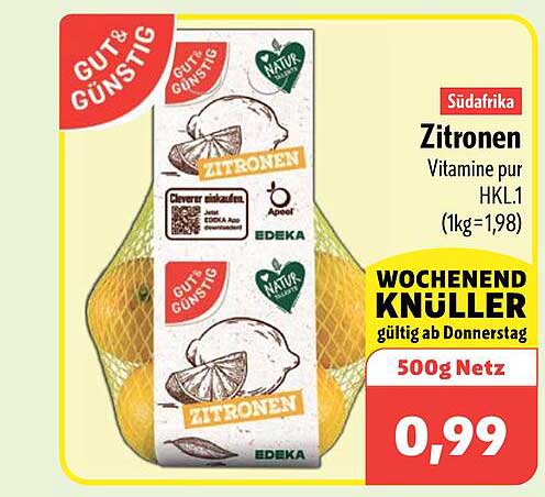 Südafrika Zitronen