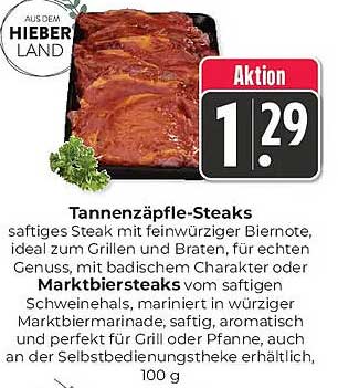 Tannenzäpfle-Steaks