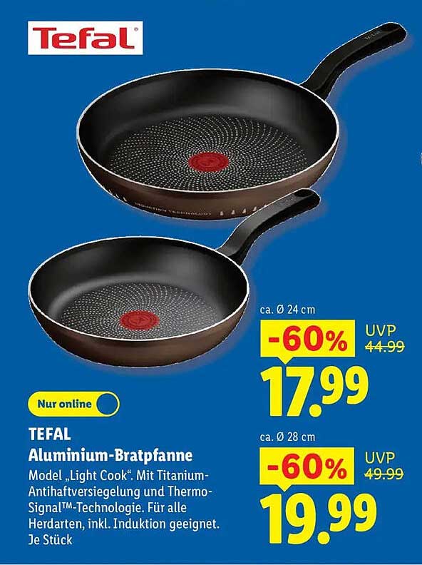 TEFAL Aluminium-Bratpfanne