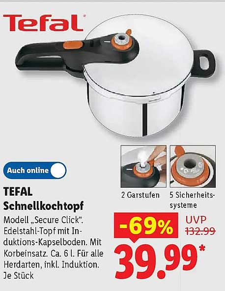 TEFAL Schnellkochtopf