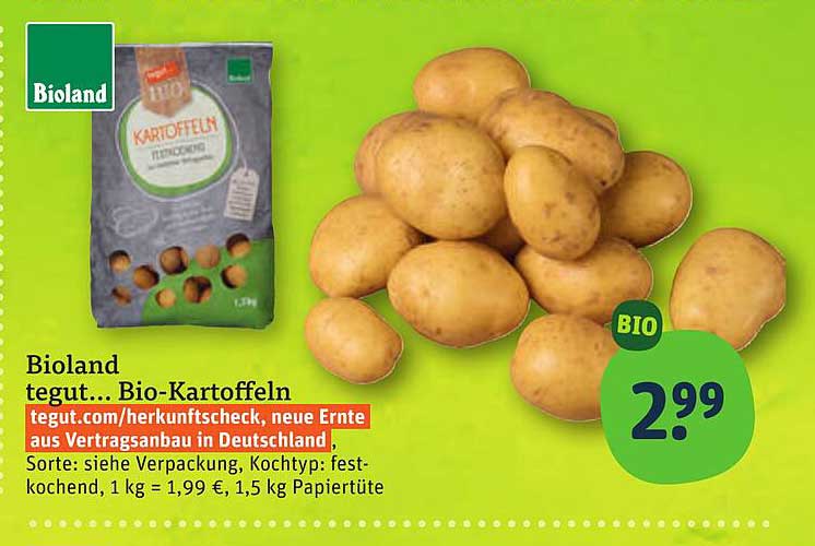 tegut... Bio-Kartoffeln