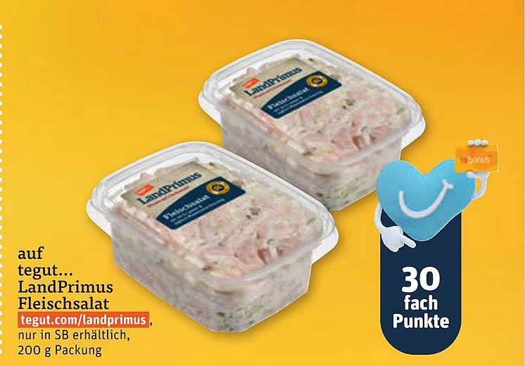 tegut... LandPrimus Fleischsalat