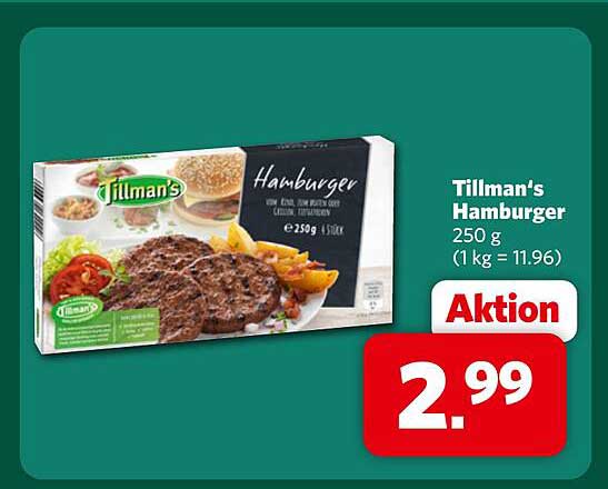 Tillman's Hamburger 250 g
