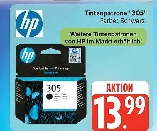 Tintenpatrone "305" Farbe: Schwarz.