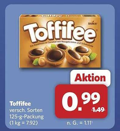 Toffifee versch. Sorten 125-g-Packung