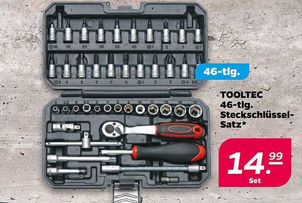 TOOLTEC 46-tlg. Steckschlüssel-Satz*