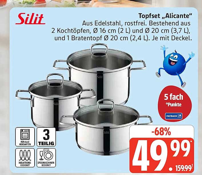 Topfset „Alicante“