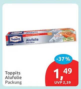 Toppits Alufolie Packung