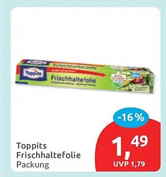 Toppits Frischhaltefolie Packung
