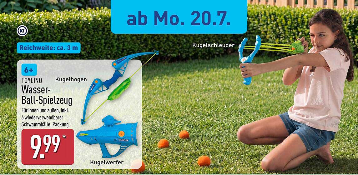 TOYLINO Wasser-Ball-Spielzeug