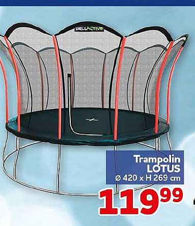 Trampolin LOTUS Ø 420 x H 269 cm