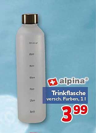 Trinkflasche versch. Farben, 1 l