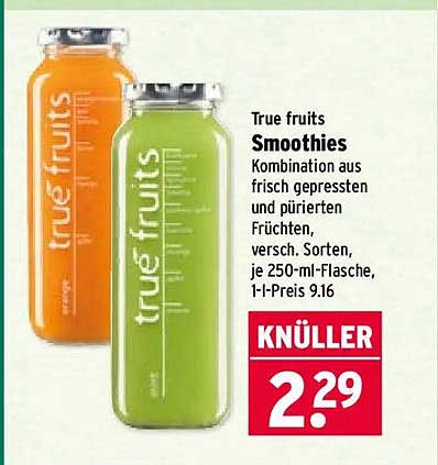 True fruits Smoothies
