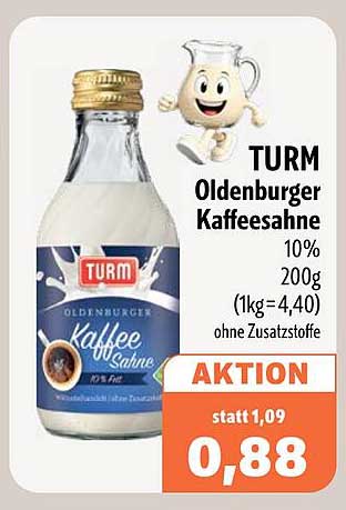 TURM Oldenburger Kaffeesahne