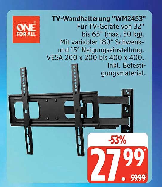 TV-Wandhalterung "WM2453"