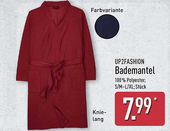 UP2FASHION Bademantel