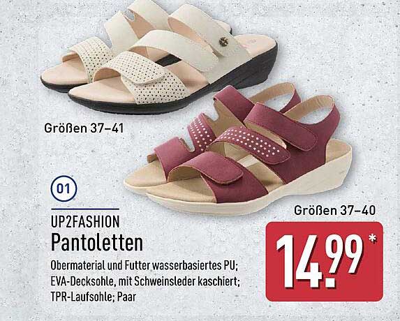 UP2FASHION Pantoletten