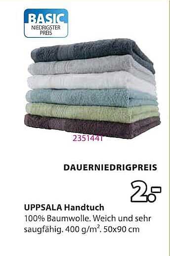 UPPSALA Handtuch