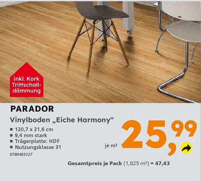 Vinylboden „Eiche Harmony“