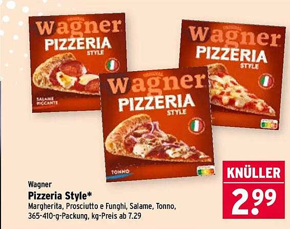 Wagner Pizzeria Style*