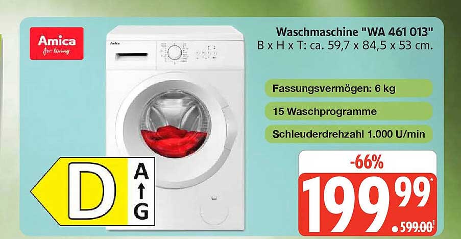 Waschmaschine "WA 461 013"