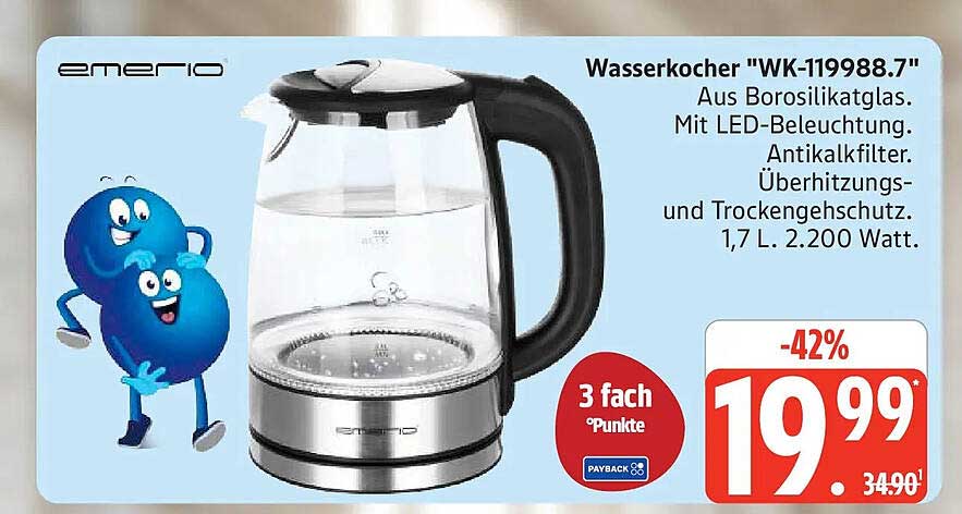 Wasserkocher "WK-119988.7"