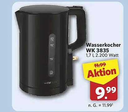Wasserkocher WK 3835