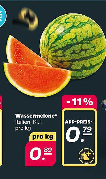 Wassermelone* Italien, Kl. I pro kg