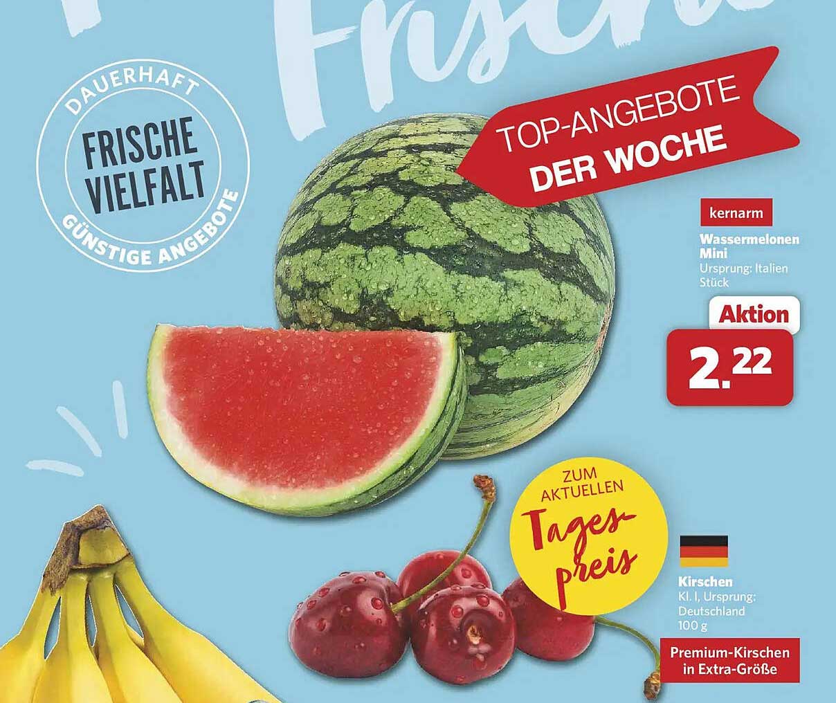 Wassermelonen Mini, Ursprung: Italien, Stück