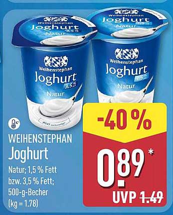 Weihenstephan Joghurt