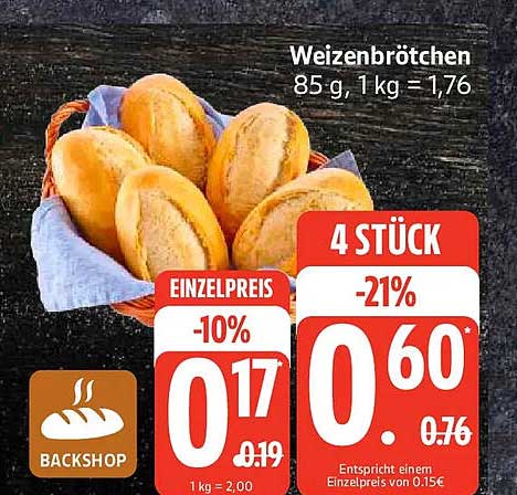 Weizenbrötchen